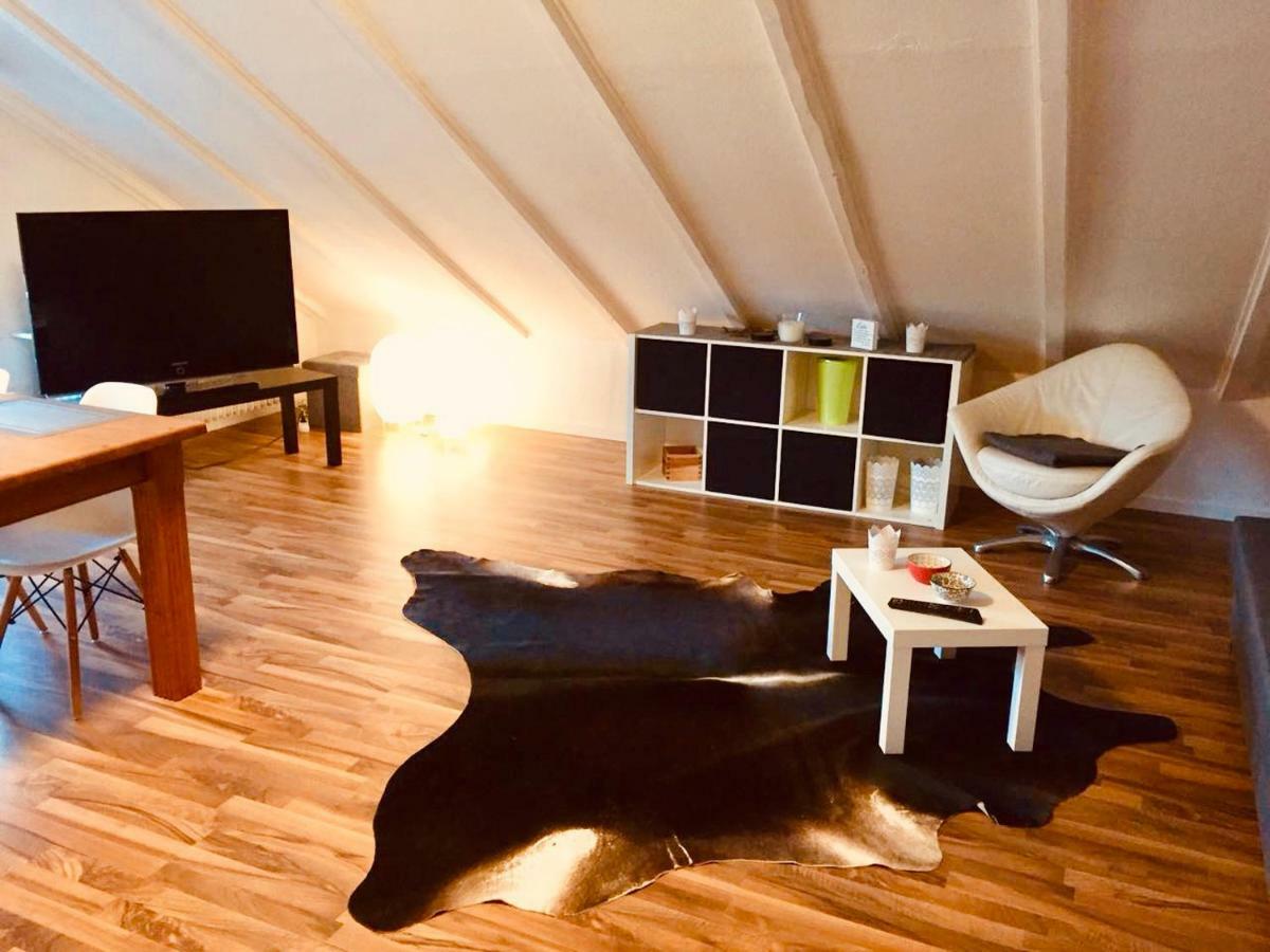 Grosse Dachgeschosswohnung Mit Kueche Und Badezimmer An Der Uniklinik Homburg Хомбург Экстерьер фото