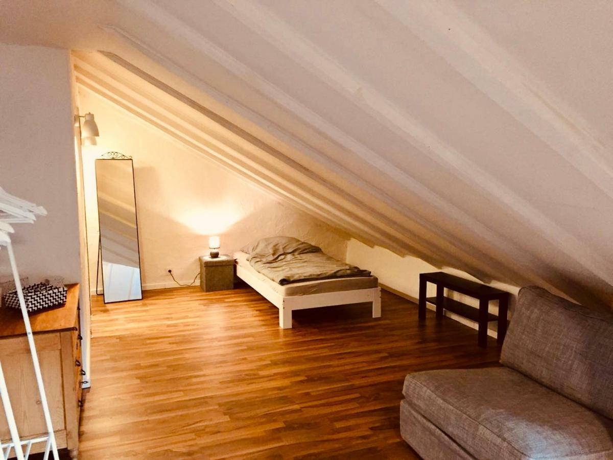 Grosse Dachgeschosswohnung Mit Kueche Und Badezimmer An Der Uniklinik Homburg Хомбург Экстерьер фото